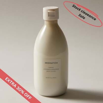 *** SALE *** AROMATICA Serene Lavender &amp; Marjoram Body Lotion 300ml *** EXP ON 2026-04-25 ***