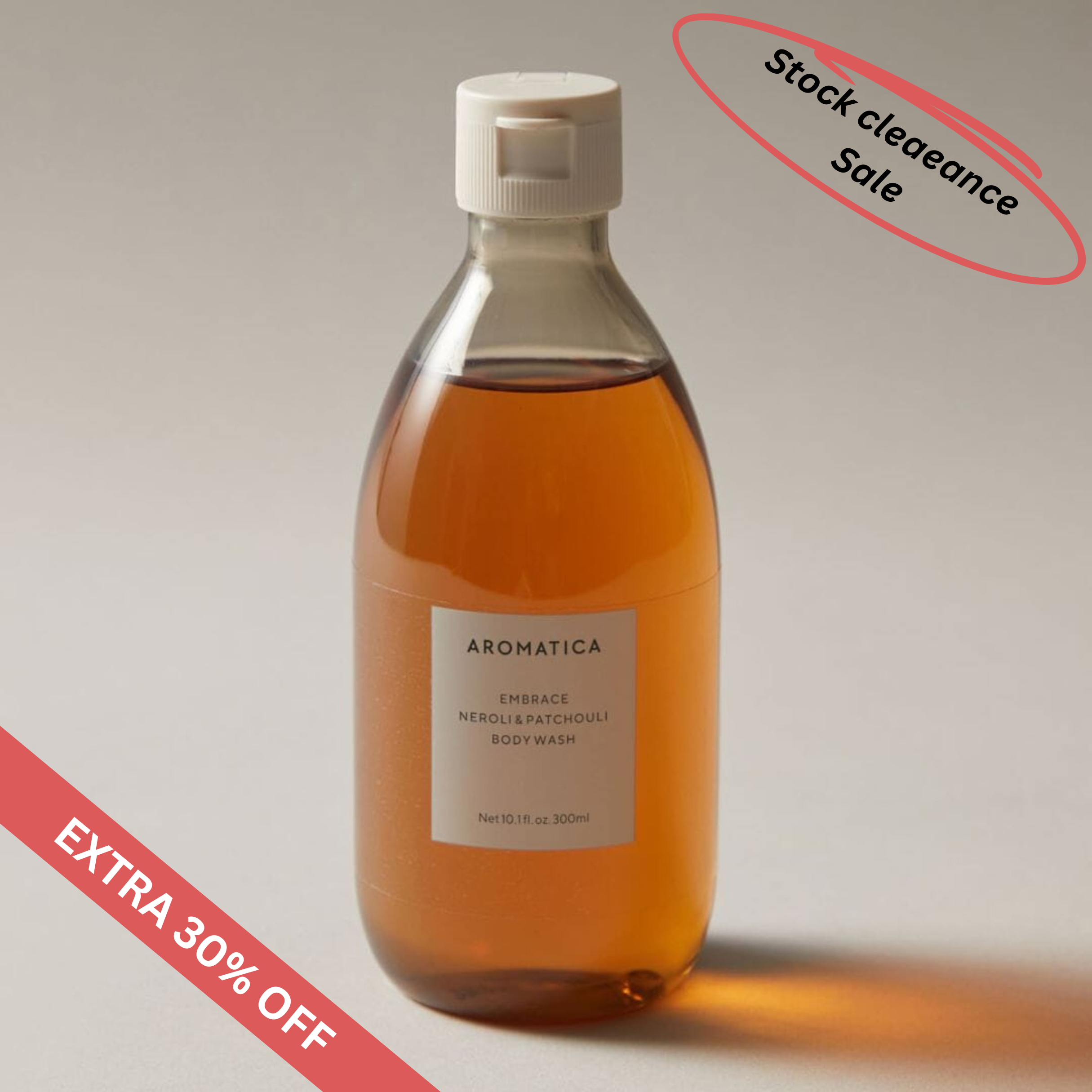 *** SALE *** AROMATICA Embrace Neroli &amp; Patchouli Body Wash 300ml *** EXP ON 2026-03-12 ***