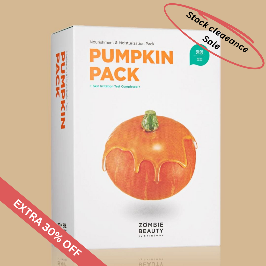 *** SALE *** SKIN1004 ZOMBIE BEAUTY Pumpkin Pack 4g x 16EA (64g) *** EXP ON 2026-04-16 ***