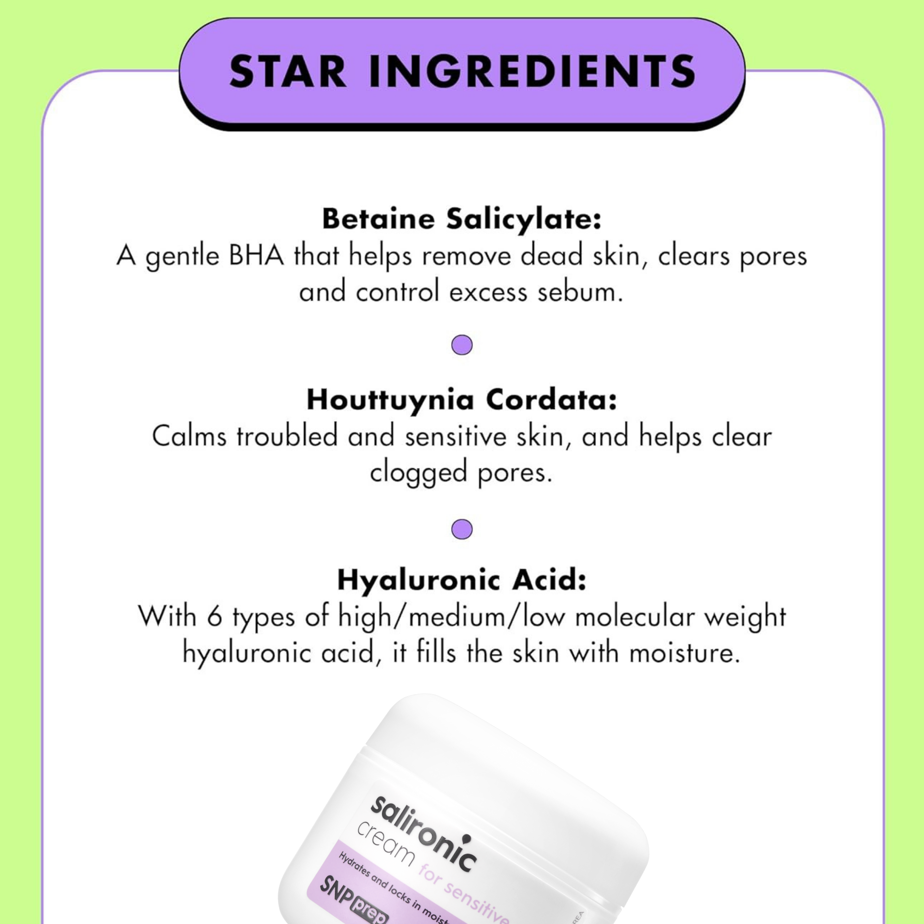 SNP PREP Salironic Cream 55ml