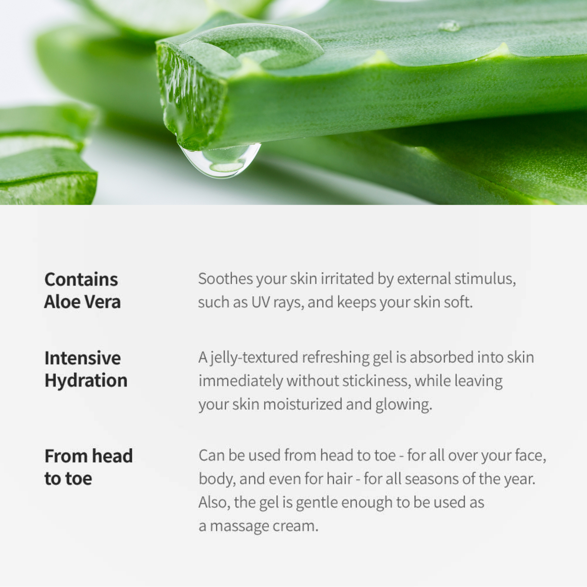 SNP Aloe Vera Intensive Soothing Gel 300g