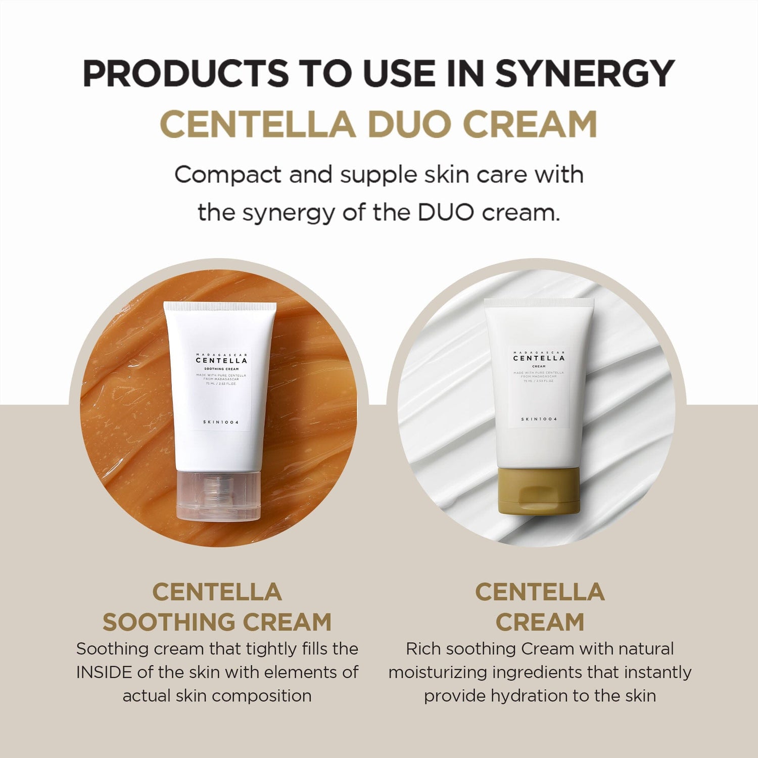 SKIN1004 Madagascar Centella Duo Cream