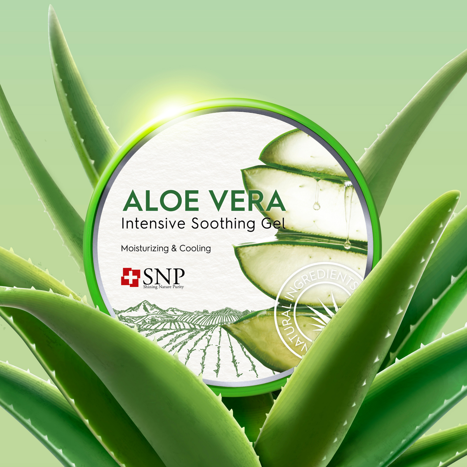 SNP Aloe Vera Intensive Soothing Gel 300g
