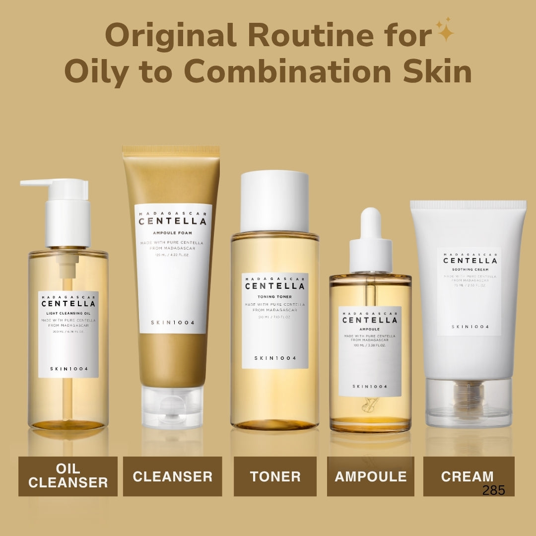 SKIN1004 Centella Original Routine for Oily to Combination Skin