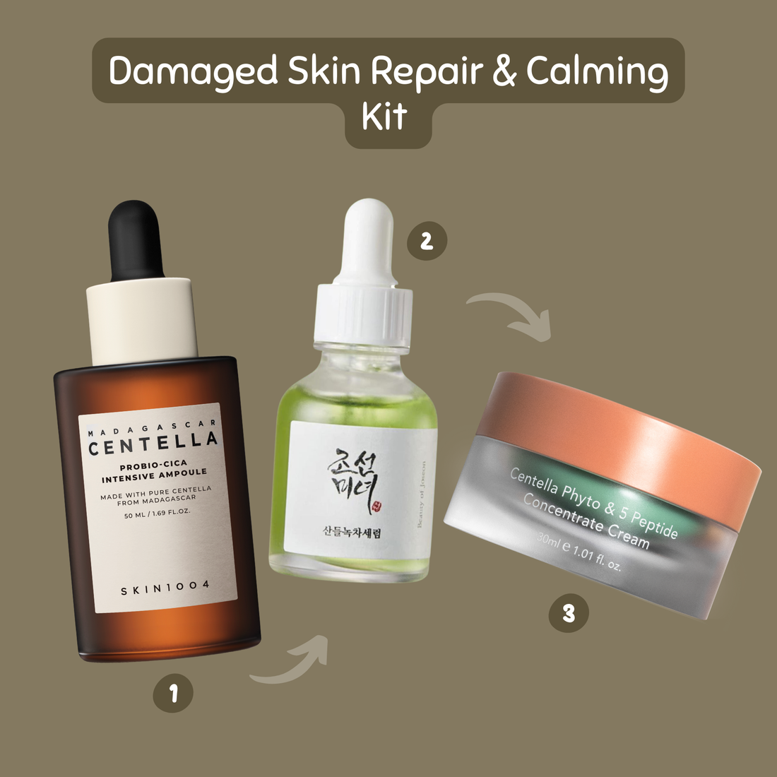 Damaged Skin Repair &amp; Calming Kit