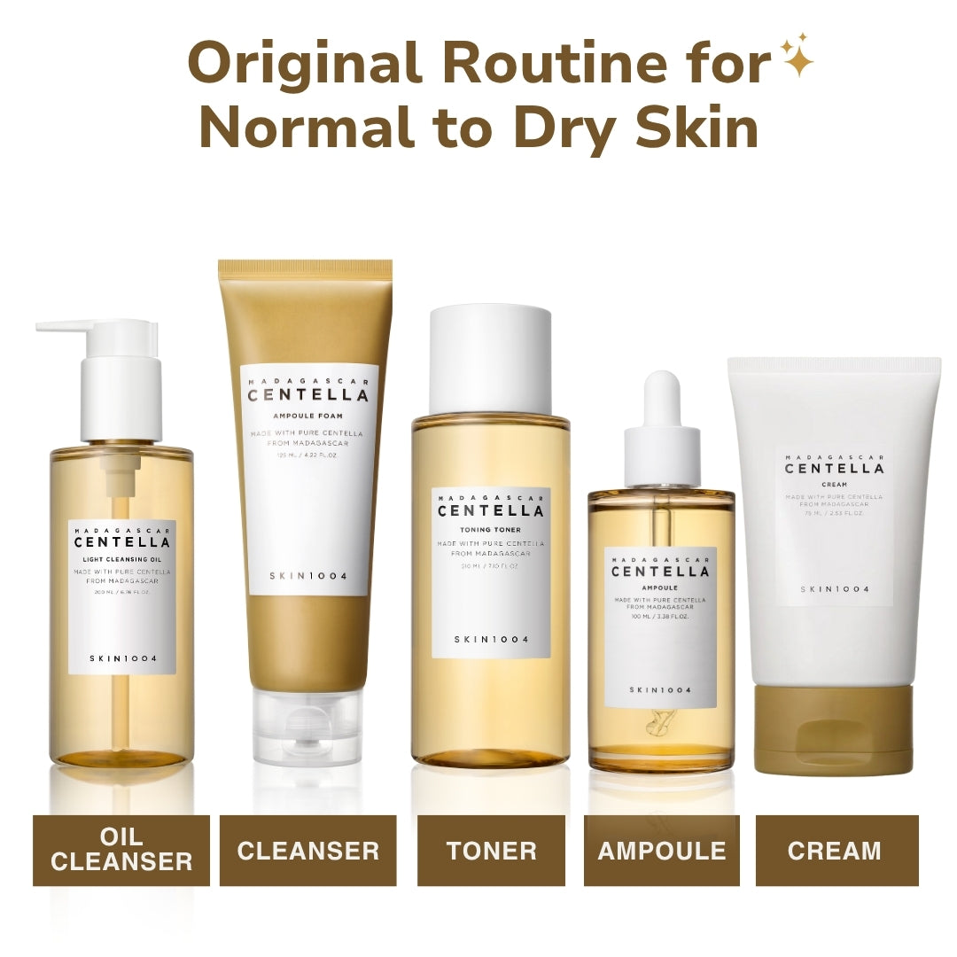 SKIN1004 Centella Original Routine for Normal to Dry Skin