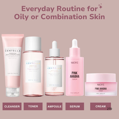 Everyday Routine for Oily or Combination Skin