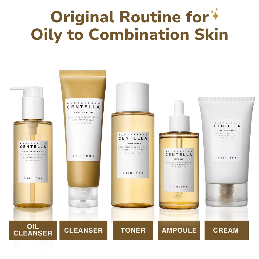 SKIN1004 Centella Original Routine for Oily to Combination Skin