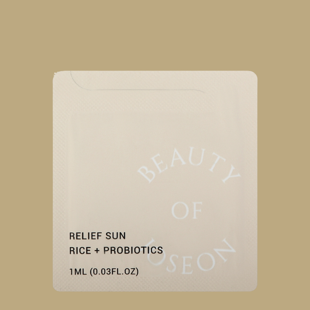 Beauty of Joseon Relief Sun Rice + Probiotics (SPF50+ PA++++) 1ml (Sample Pouch)
