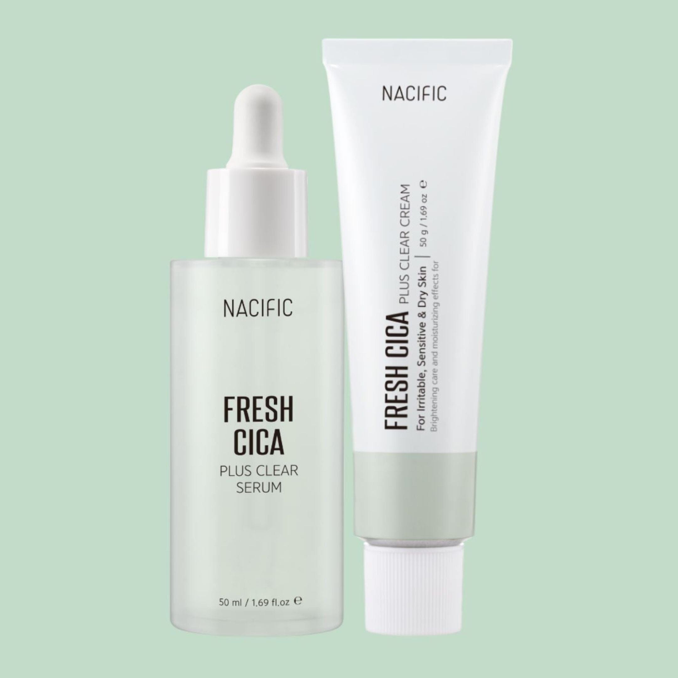 NACIFIC Fresh Cica Plus Clear Set (Acne Prone Skin) - ORION XO Exclusive