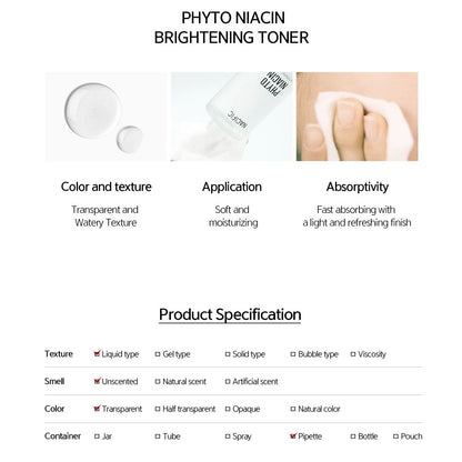 NACIFIC Phyto Niacin Brightening Toner + Essence - ORION XO Exclusive