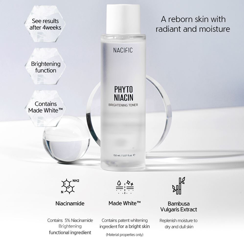 NACIFIC Phyto Niacin Brightening Toner + Essence - ORION XO Exclusive