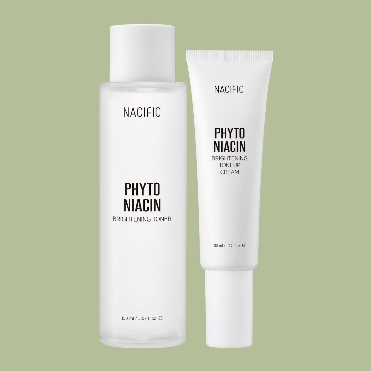 NACIFIC Phyto Niacin Brightening Toner + Tone-Up Cream - ORION XO Exclusive