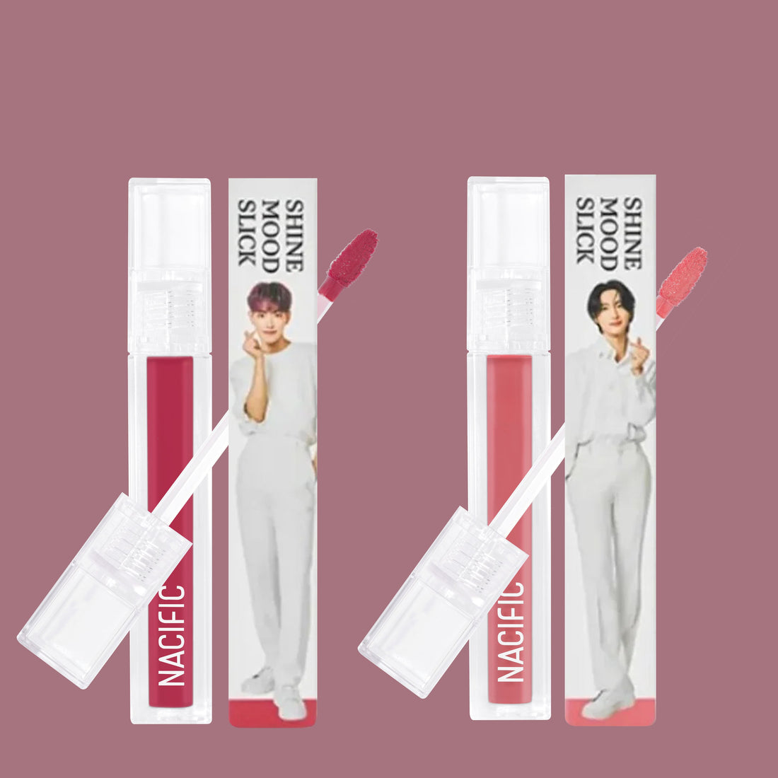 NACIFIC Shine Mood Slick Lip Tint ATEEZ Collaboration Edition