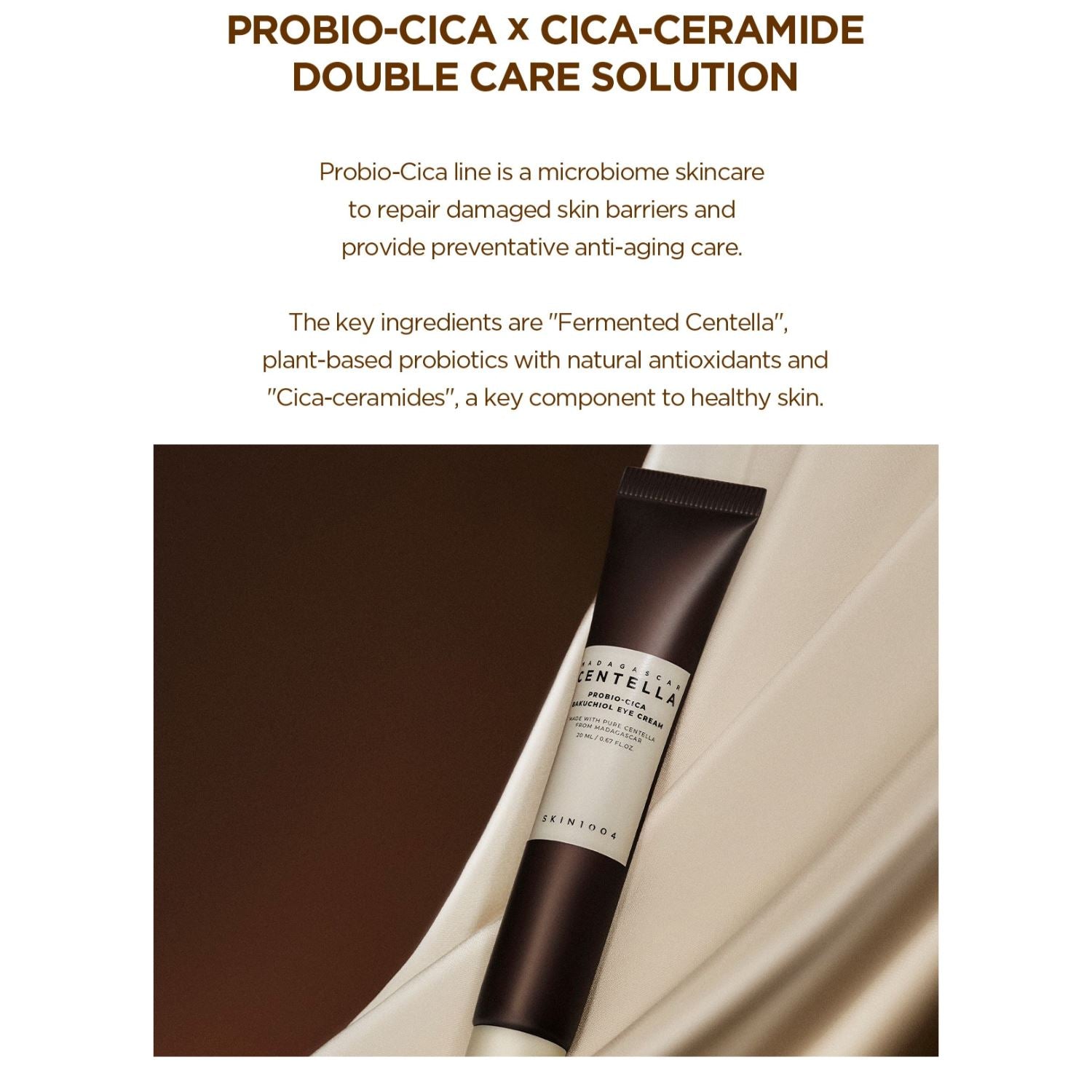 SKIN1004 Madagascar Centella Probio-Cica Bakuchiol Eye Cream 20ml - ORION XO Exclusive