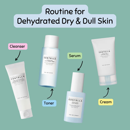 SKIN1004 Hyalu-Cica Routine for Dehydrated Dry and Dull Skin