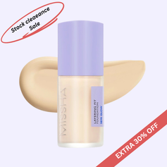 *** SALE *** MISSHA Layering Fit Foundation Semi Glow 21.Fair 35ml *** EXP ON 2027-06-12 ***