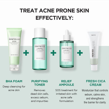 Acne Fightening Routine for Severe or Mild Acne Prone Skin - ORION XO Exclusive