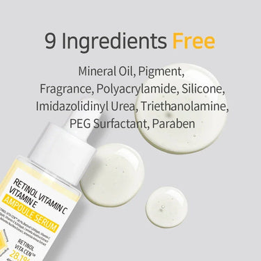 APLB Retinol Vitamin C Vitamin E Ampoule Serum 40ml APLB Skin Care