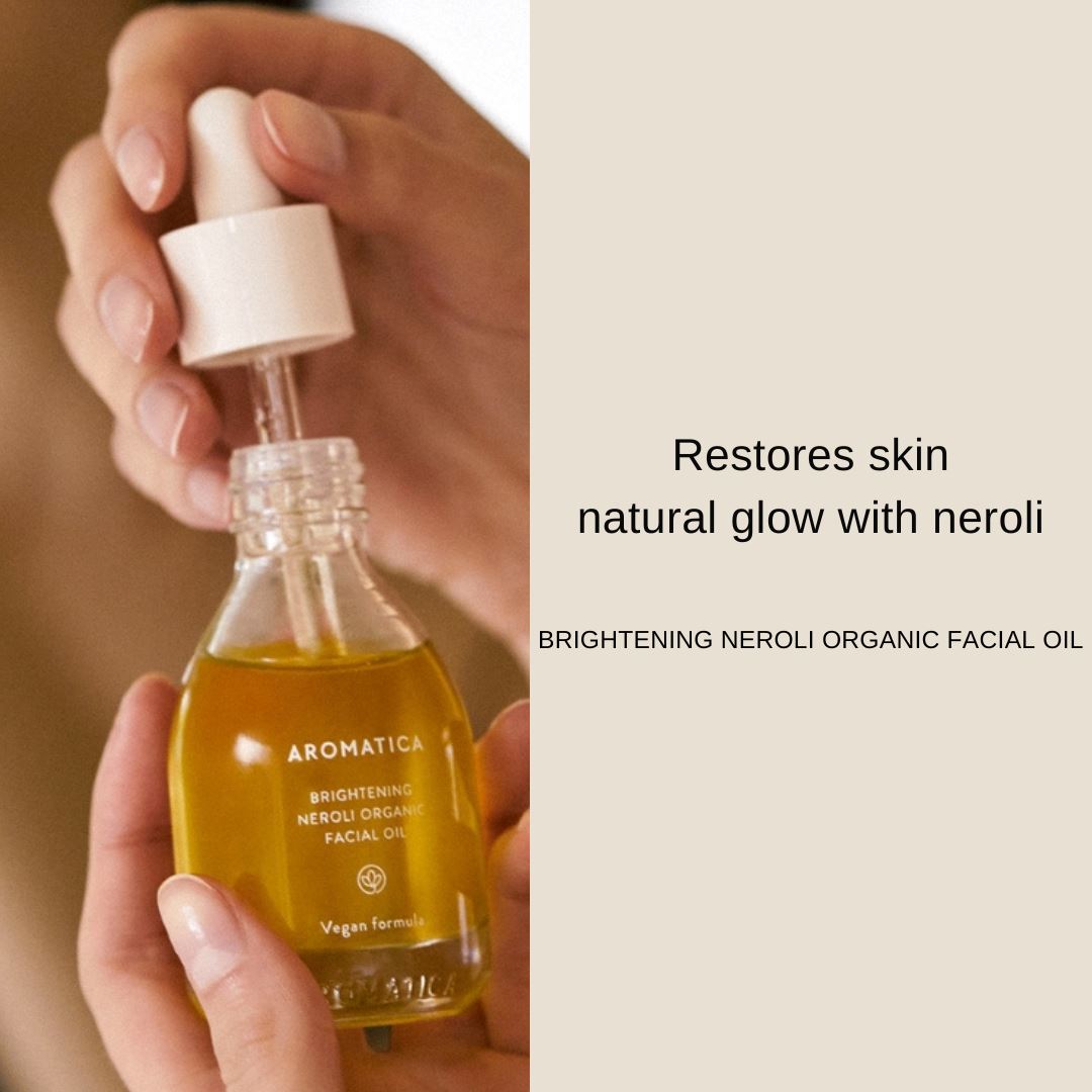 AROMATICA Brightening Naroli Organic Facial Oil 30ml Skin Care AROMATICA ORION XO Sri Lanka