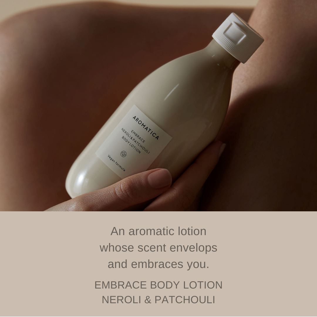 AROMATICA Embrace Neroli &amp; Patchouli Body Lotion 300ml - ORION XO Exclusive