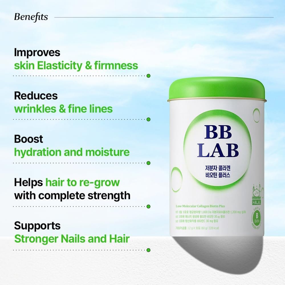 BB Lab [HALAL] Low Molecular Collagen Biotin Plus (2g*30) Vitamins &amp; Supplements BB LAB ORION XO Sri Lanka