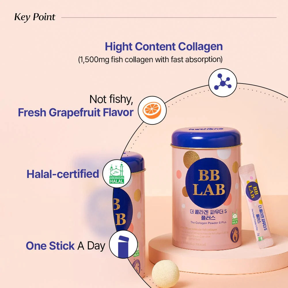 BB Lab [HALAL] The Collagen Powder S Plus (2g*30) Vitamins &amp; Supplements BB LAB ORION XO Sri Lanka