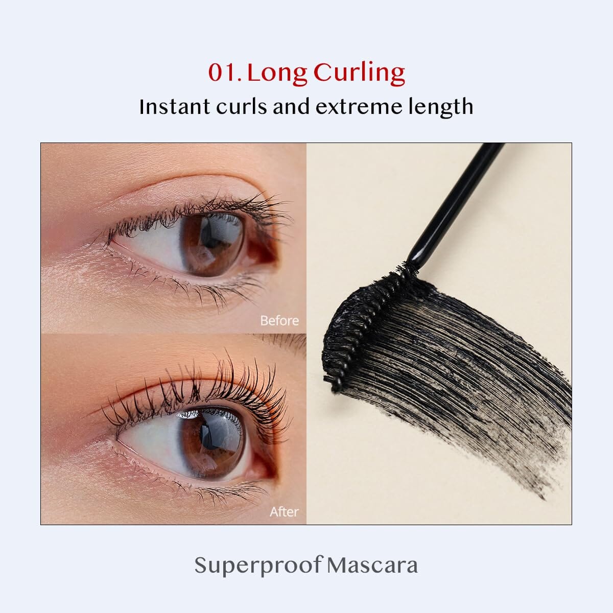 CLIO Kill Lash Superproof Mascara 01 Long Curling Makeup CLIO ORION XO Sri Lanka