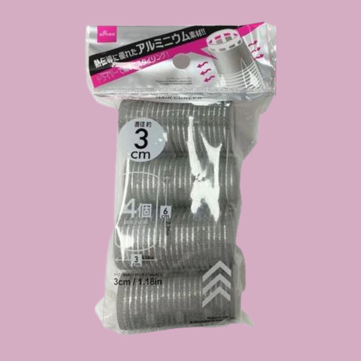 DAISO Magic Curlers 3cm (4 Pieces) Hair Care DAISO ORION XO Sri Lanka