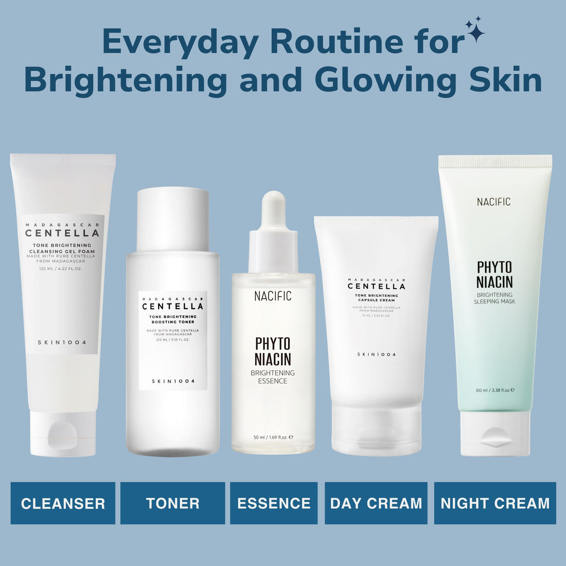 Everyday Routine for Brightening and Glowing Skin Skin Care SKIN1004 ORION XO Sri Lanka