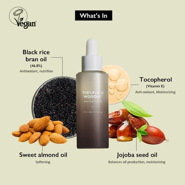 Haruharu WONDER Black Rice Facial Oil 30ml HaruHaru Wonder Skin Care