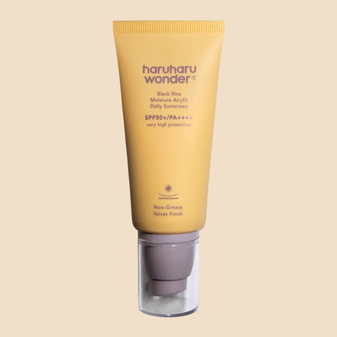 Haruharu WONDER Black Rice Moisture Airyfit Daily Sunscreen SPF50+ PA++++ 50ml - ORION XO Exclusive