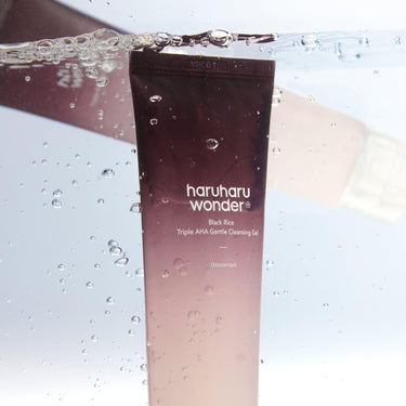 Haruharu WONDER Black Rice Triple AHA Gentle Cleansing Gel Unscented 100ml HaruHaru Wonder Skin Care