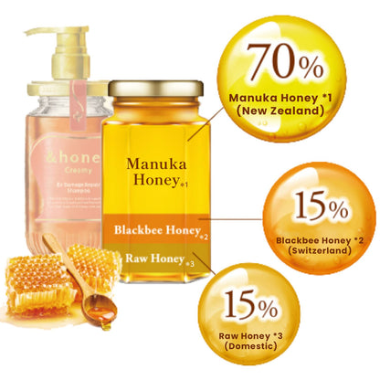 &amp;honey Creamy EX Damage Rapair Hair Oil 100ml (3.0) Hair Care &amp;Honey ORION XO Sri Lanka