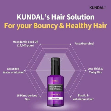 KUNDAL Macadamia Ultra Hair Serum Blackberry Bay 100ml KUNDAL Hair Care