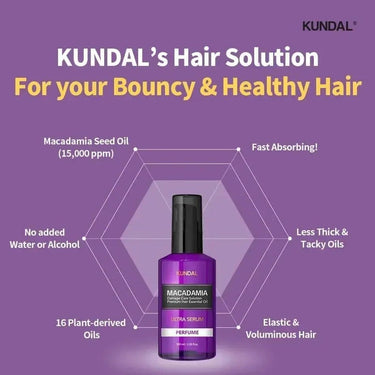 KUNDAL Macadamia Ultra Hair Serum Cherry Blossom 100ml KUNDAL Hair Care