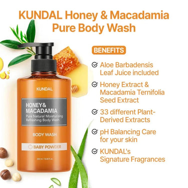 KUNDAL Moisture & Nourish Care Set Baby Powder KUNDAL Body Care