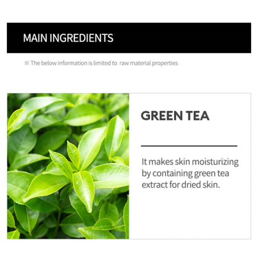 MISSHA Airy Fit Sheet Mask Green Tea (1EA) Missha Skin Care
