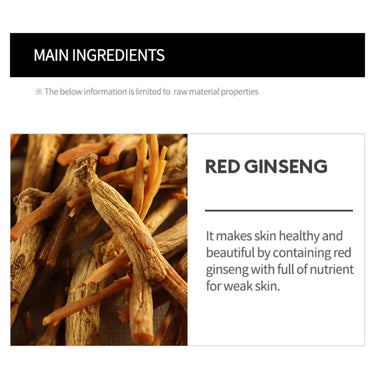 MISSHA Airy Fit Sheet Mask Red Ginseng (Pack of 3) Missha Skin Care