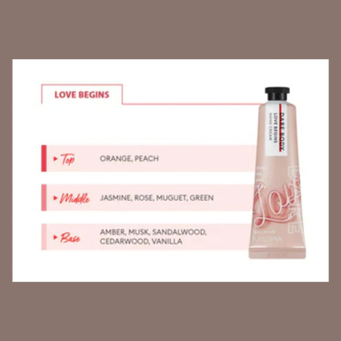 MISSHA Dare Body Hand Cream Love Begins 30ml Missha Body Care