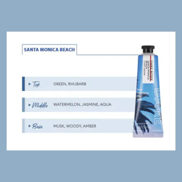 MISSHA Dare Body Hand Cream Santa Monica Beach 30ml Missha Body Care