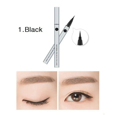 MISSHA Natural Fix Brush Pen Liner Black 0.6g Missha Makeup