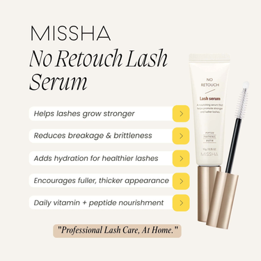 MISSHA No Retouch Lash Serum 10g Missha Makeup