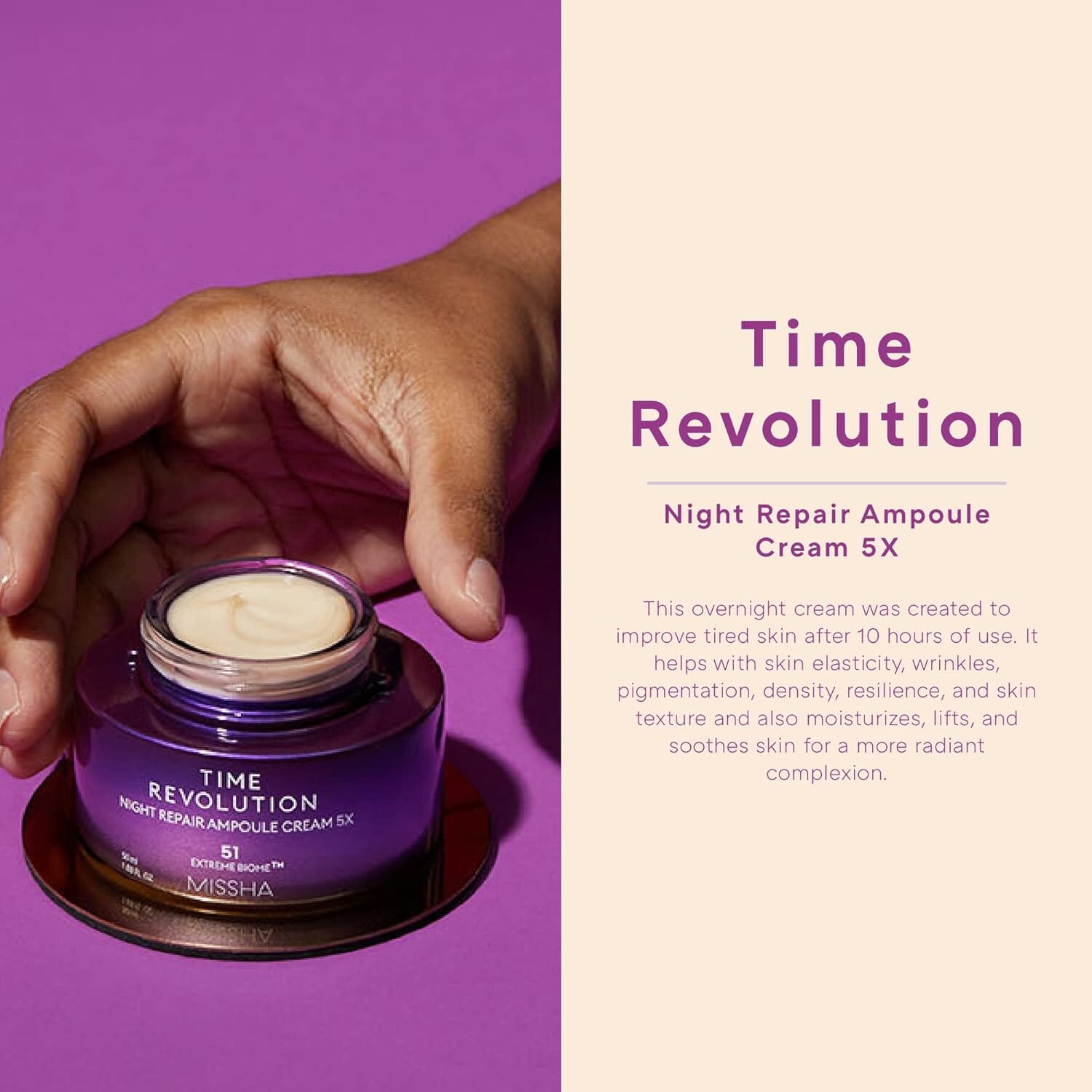 MIssha Time Revolution Night Repair Ampoule Cream 5X Skin Care Missha ORION XO Sri Lanka