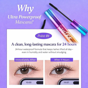 MISSHA Ultra Powerproof Mascara Curling and Lengthening 8g Missha Makeup