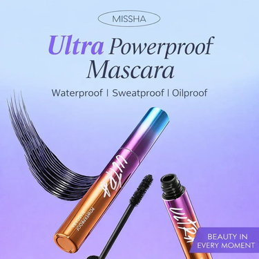MISSHA Ultra Powerproof Mascara Curling and Lengthening 8g Missha Makeup