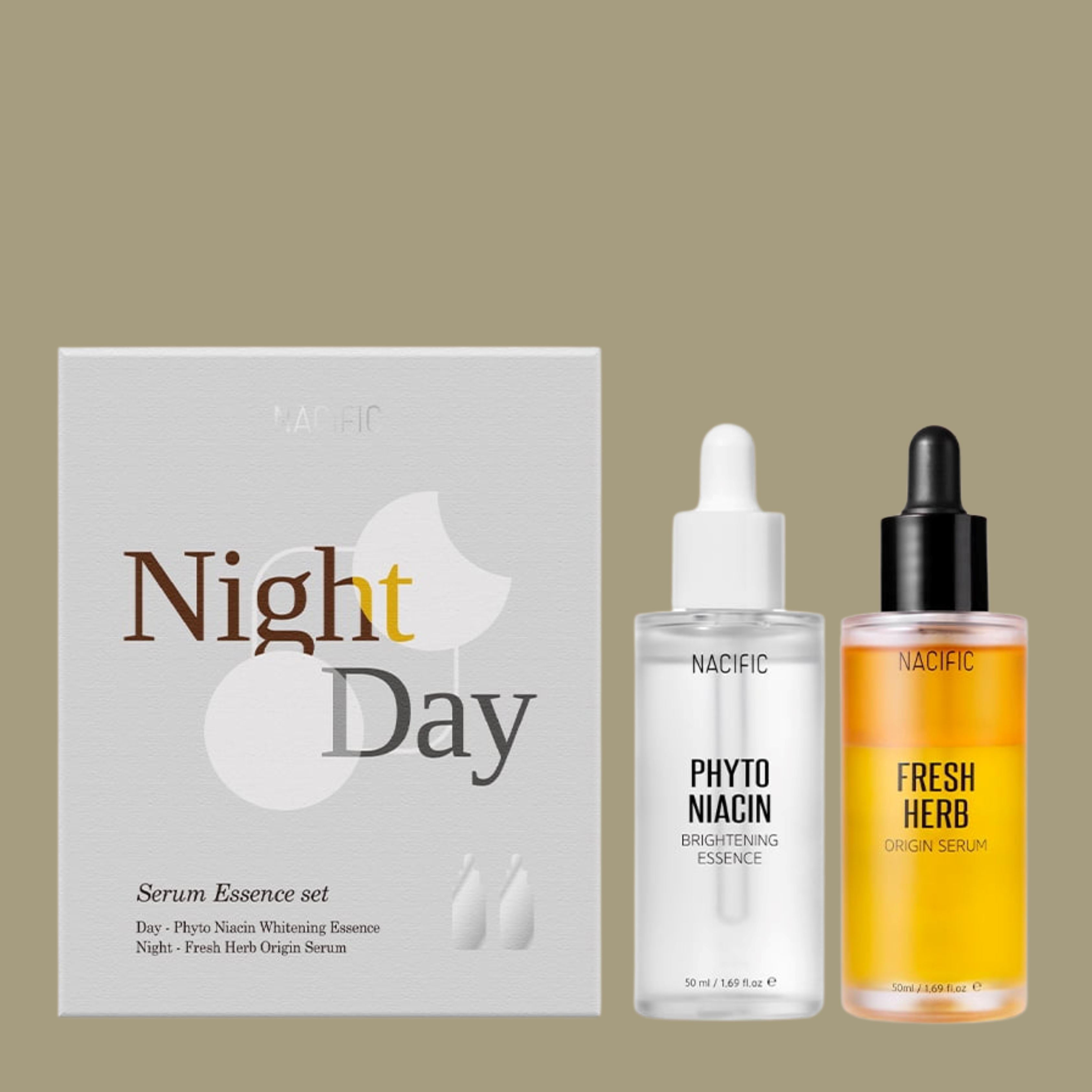 NACIFIC Day &amp; Night Serum Essence Set Skin Care Nacific ORION XO Sri Lanka