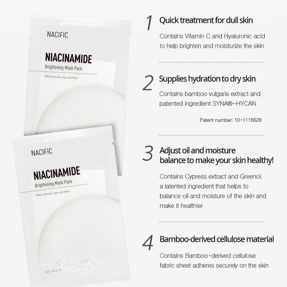 NACIFIC Mask Collection for Oily and Combination Skin - ORION XO Exclusive