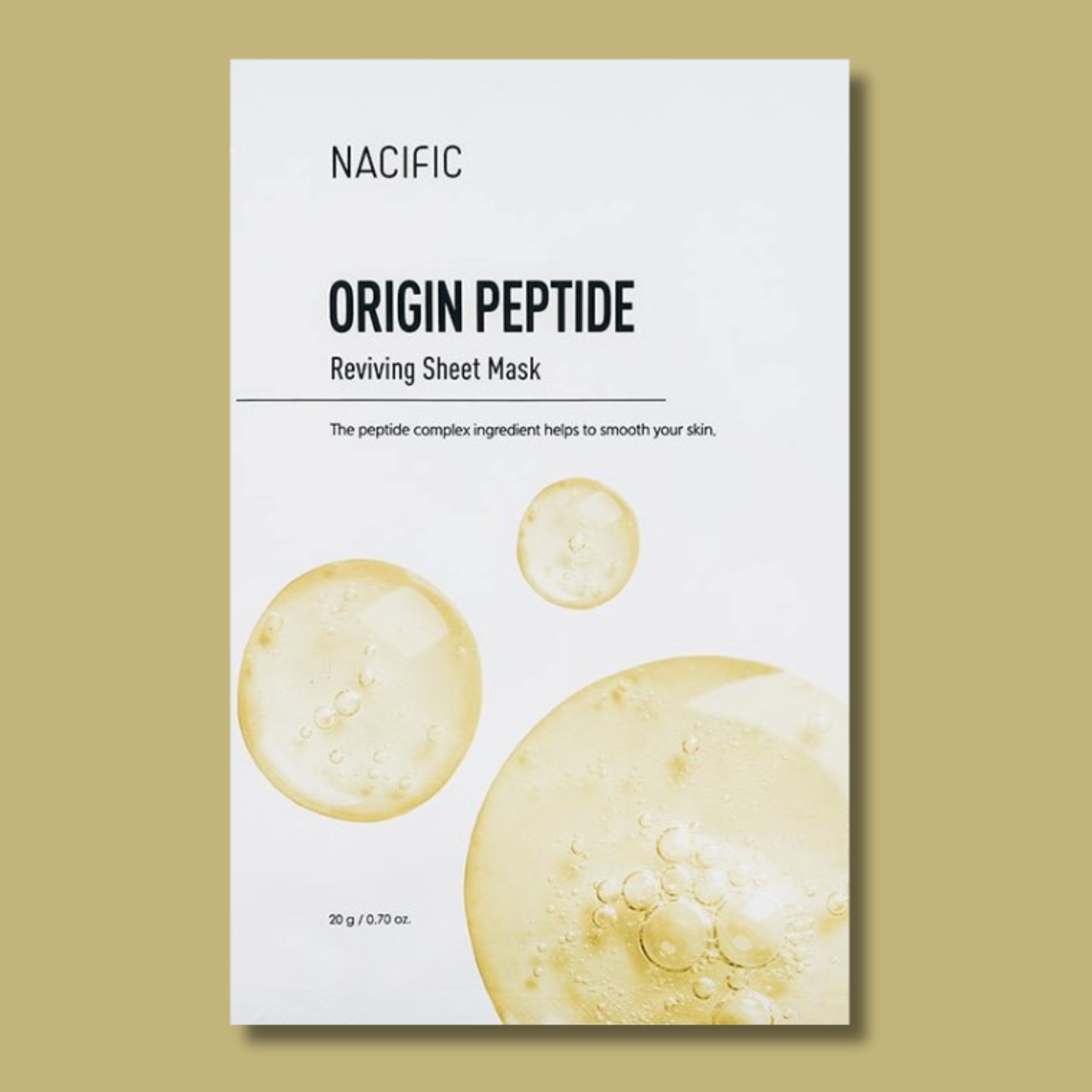 NACIFIC Origin Peptide Reviving Mask (1ea) Skin Care Nacific ORION XO Sri Lanka