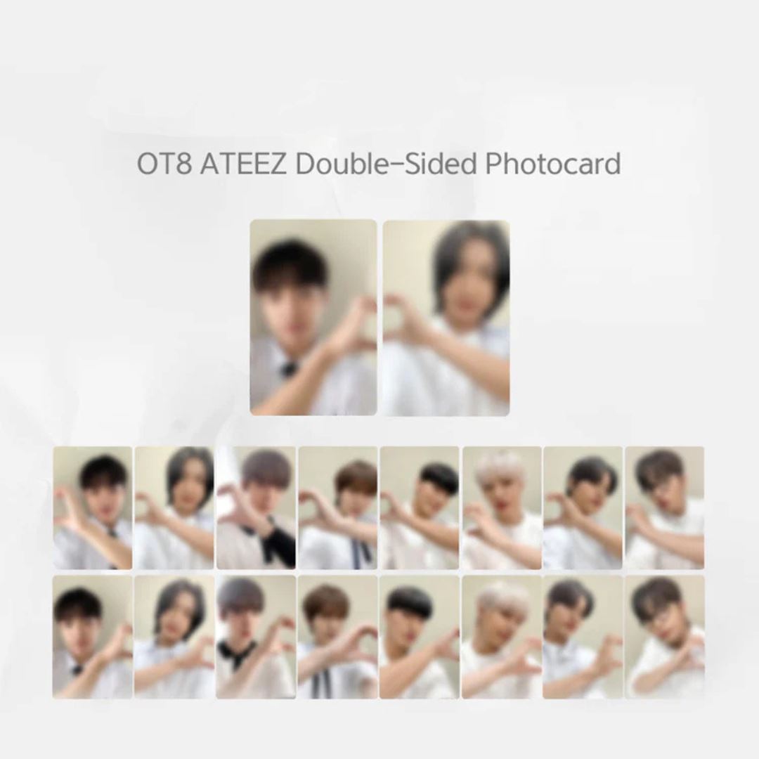 Nacific OT8 Ateez Double Photocard Nacific ORION XO Sri Lanka